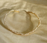 18K Gold Plated Pearl Necklace