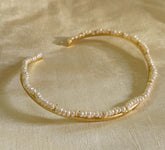 18K Gold Plated Pearl Necklace