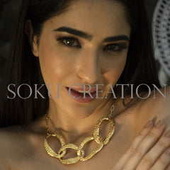 Gold plated Unique Designer Jewelry Set