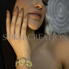 Gold plated Unique Designer Jewelry Set