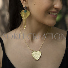 Unique Gold plated Designer Jewelry Set