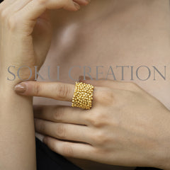 Gold plated Designer Jewelry Set