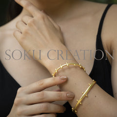 Gold plated Designer Jewelry Set