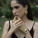 Gold plated Unique Designer Jewelry Set