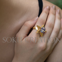 Gold plated Unique Designer Jewelry Set