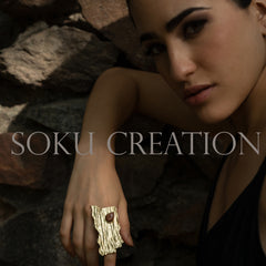 Gold plated Designer Gemstone Jewelry Set