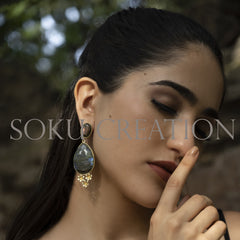 Unique Gold plated Designer Jewelry Set