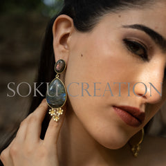 Unique Gold plated Designer Jewelry Set