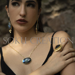 Unique Gold plated Designer Jewelry Set