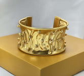 18 K Gold Plated Dot Cuff