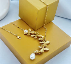 18K Gold Plated Designer Necklace