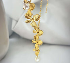 18K Gold Plated Designer Necklace