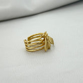 Elegant Gold Floral Wrap Ring SOKU#7852