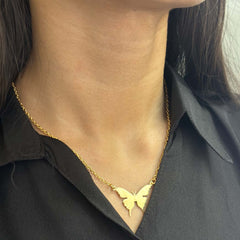 Butterfly Necklace SOKU#7836