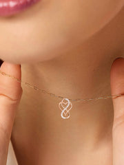 92.5 Sterling Silver pendant with chain