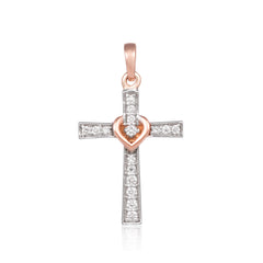 92.5 Sterling Silver Pendant with Chain