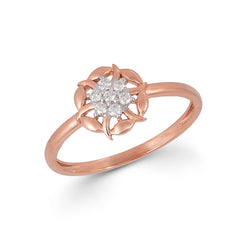 92.5 Sterling Silver gold plated zirconia ring