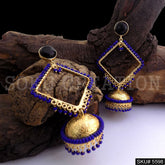 Gold plated Drop & Dangle Jhumki Earring SKU5598