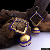 Gold plated Drop & Dangle Jhumki Earring SKU5598