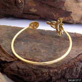 Gold Plated Statement Designer Cuff SKU5717