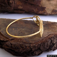 Gold Plated Statement Unique Designer Cuff SKU5718