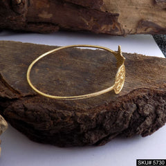 Gold Plated Unique Star Statement Designer Cuff SKU5730