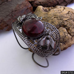 Black Plated Unique Dragonfly Statement Designer Cuff SKU5753