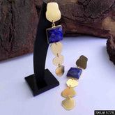 Gold plated Handmade Designer Drop and Dangle Earring SKU5778