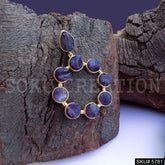 Gold plated Handmade Designer Drop and Dangle Earring SKU5781