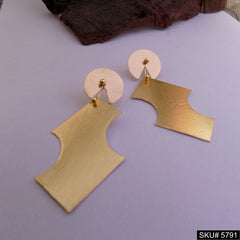 Gold plated Drop & Dangle Statement Earring SKU5791