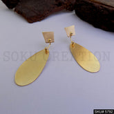 Gold plated Handmade Statement Drop and Dangle Earring SKU5792