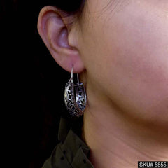 Gold plated Handmade Designer Vintage Hoops Earring SKU5855