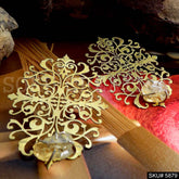 Gold plated Handmade Drop and Dangle Earring SKU5879