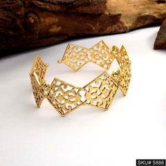 Gold Plated Unique Designer Cuff SKU5886
