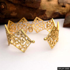 Gold Plated Unique Designer Cuff SKU5886