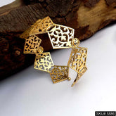 Gold Plated Unique Designer Cuff SKU5886