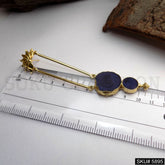 Gold plated Drop and Dangle Designer Earring SKU5895
