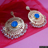 Gold plated Designer Drop and Dangle Earring SKU5899