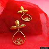 Gold plated Designer Handmade Drop and Dangle Earring SKU5907