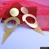 Gold plated Designer Statement Drop and Dangle Earring SKU5912