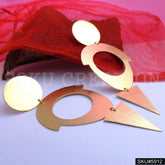 Gold plated Designer Statement Drop and Dangle Earring SKU5912