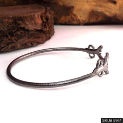 Black Plated Unique Designer Cuff SKU5961