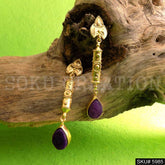 Gold plated Designer Handmade Drop and Dangle Earring SKU5985