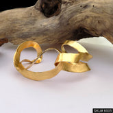 Gold Plated Unique Tangle Designer Cuff SKU6005