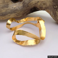 Gold Plated Unique Tangle Designer Cuff SKU6005