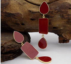 Gold plated Designer Drop and Dangle Earring SKU6085