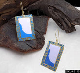 Gold plated Designer Unique antique Ear Wire Earring SKU6110