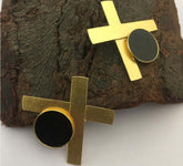 18K Gold Plated Enamel Earring SOKU# 6260