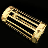 Gold Plated Big Long fully Hand Cover Simple Design of Cuff SKU6999