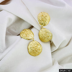 Gold Plated Statement style Handmade Drop and Dangle Earring SKU7167